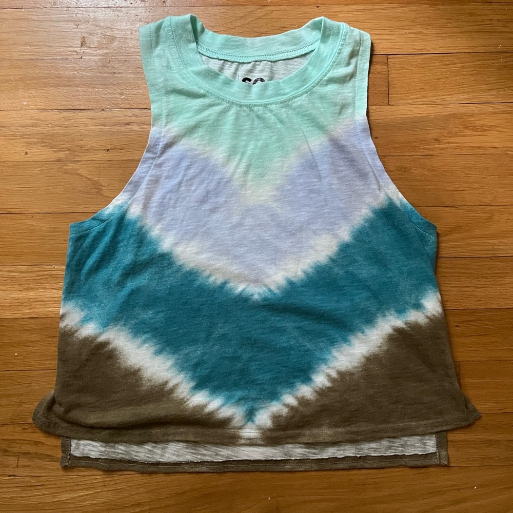 Sonoma Tie Dyed Tank - Juniors Size Large